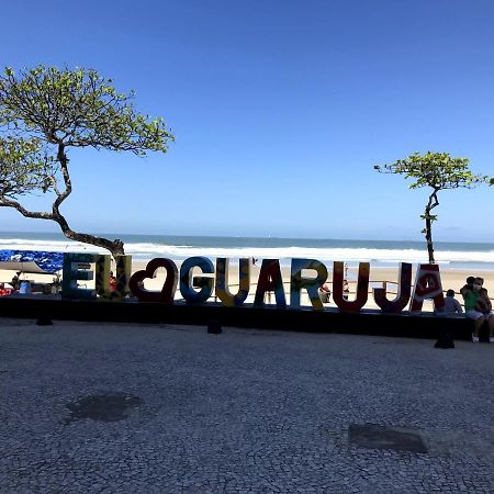 瓜鲁雅Pitangueiras, Frente Ao Mar Com Servico De Praia公寓 外观 照片
